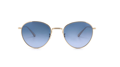 Pre-owned Oliver Peoples Brand 2023  Sunglasses Ov 1231st 5035q8 The Row Brownstone 2 In Blue