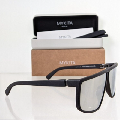 Pre-owned Tim Coppens Brand Authentic Mykita +  Tequilita Col. 301 63mm Black Frame In Grey Silver