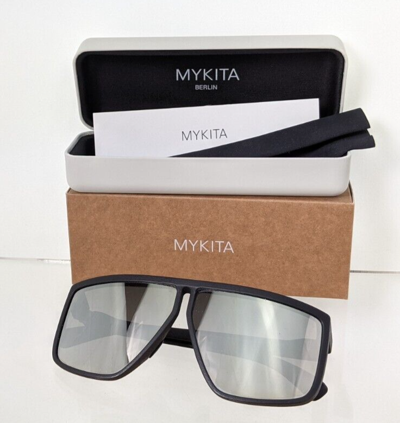 Pre-owned Tim Coppens Brand Authentic Mykita +  Tequilita Col. 301 63mm Black Frame In Grey Silver