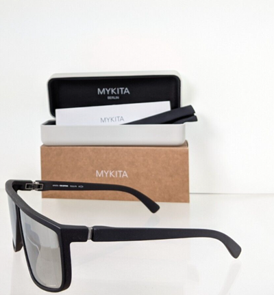 Pre-owned Tim Coppens Brand Authentic Mykita +  Tequilita Col. 301 63mm Black Frame In Grey Silver