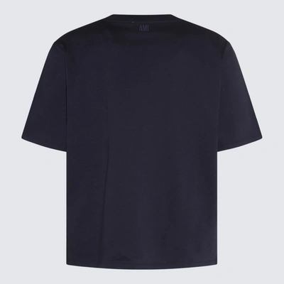 Shop Ami Alexandre Mattiussi Ami Paris T-shirts And Polos Blue