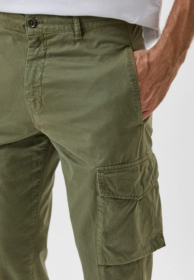 Shop Aspesi Pants In Green