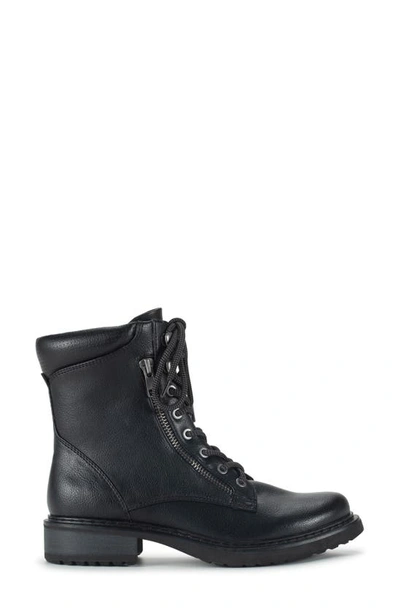 Shop Baretraps Holden Faux Leather Combat Boot In Black
