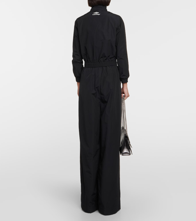 Balenciaga Women's 3b Sports Icon Small Fit Tracksuit Jacket In Black