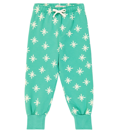 Tinycottons Snow Cotton-blend Sweatpants In Green