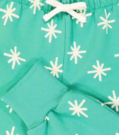 Tinycottons Snow Cotton-blend Sweatpants In Green