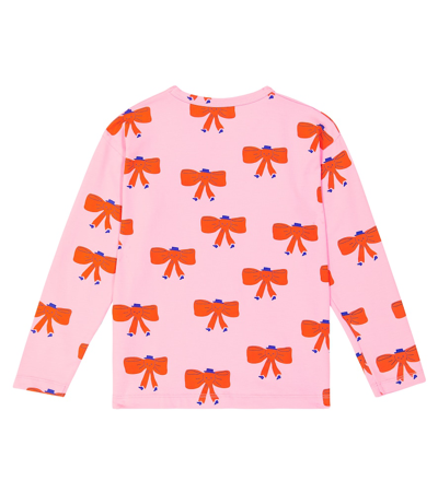 Tinycottons Printed Cotton Jersey T-shirt In Pink