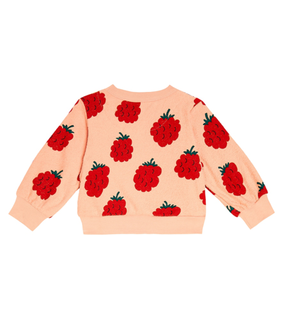 Tinycottons Baby Printed Cotton Sweatshirt In Multicoloured