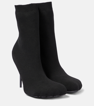 Shop Balenciaga Anatomic Sock Ankle Boots In Black