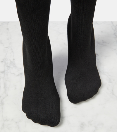 Shop Balenciaga Anatomic Sock Ankle Boots In Black