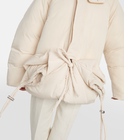 Jacquemus Off-white Le Chouchou 'la Doudoune Capullo' Jacket In White