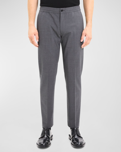Shop Theory Men's Mayer Stretch Wool Pants In Md Chcl