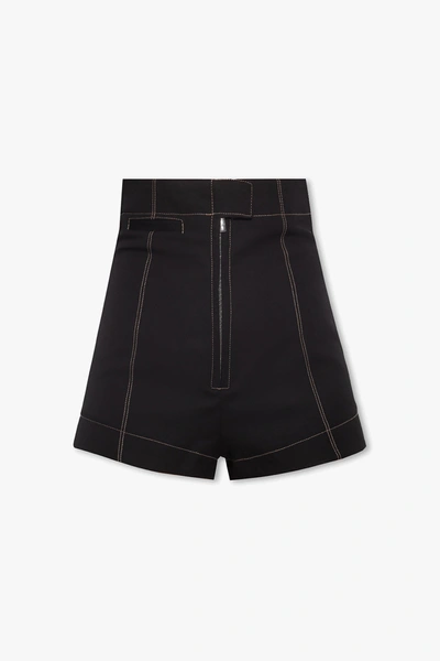 Shop Jacquemus Black ‘areia' High-waisted Trousers In New