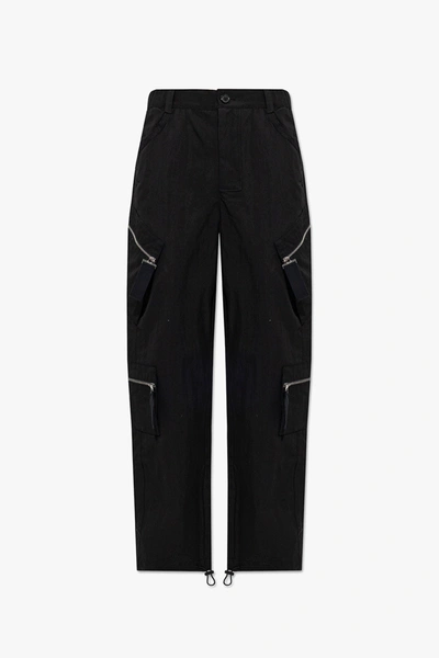 Shop Jacquemus Black ‘marrone' Cargo Trousers In New
