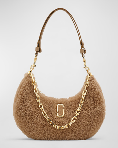 Shop Marc Jacobs The Teddy J Marc Curve In Camel