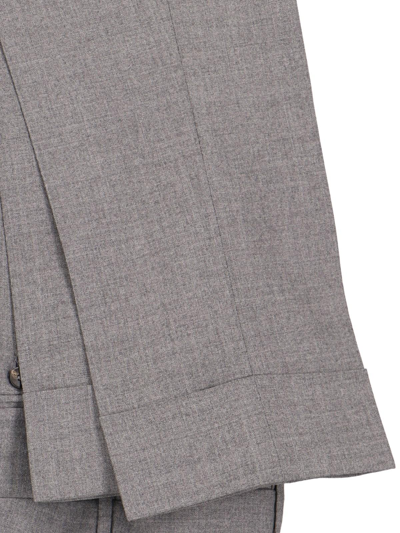 Incotex Tailored Pants In Grigio Cenere