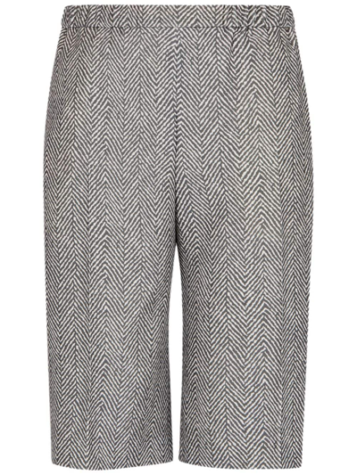 Shop Emporio Armani Printed Trousers