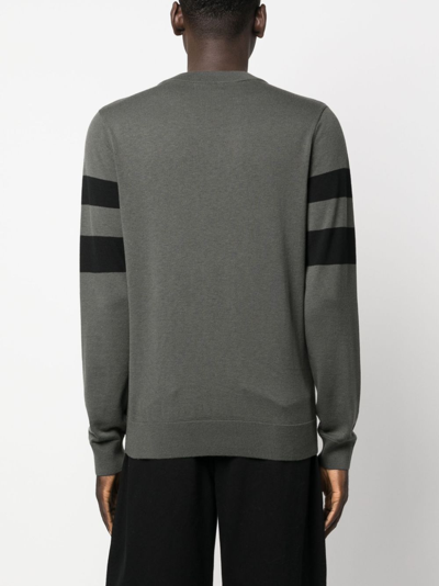 Shop Fred Perry Fp Tipped Sleeve Jumper