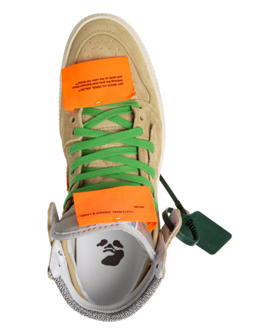 Shop Off-white Off Court 3.0 High-top Sneakers In Green