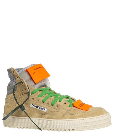 Shop Off-white Off Court 3.0 High-top Sneakers In Green