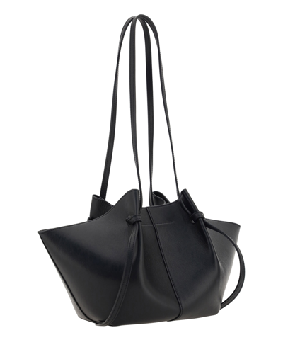 Shop Yuzefi Mochi Shoulder Bag In Black
