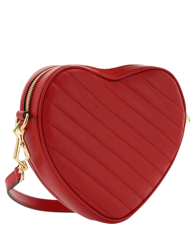 Gucci Heart Crossbody Bag in Red