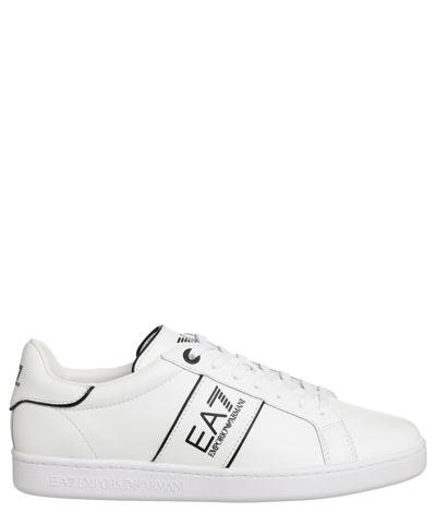 Shop Ea7 Classic Sneakers In White