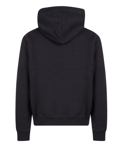 Dsquared2 Icon Logo Black Sweatshirt With Classic Hood In Black