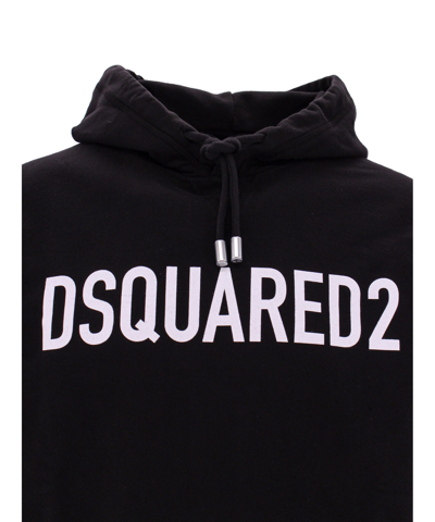 Shop Dsquared2 Hoodie In Black