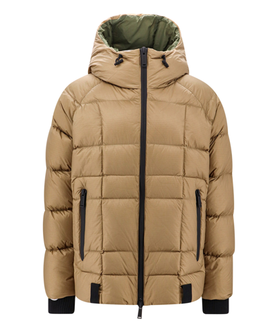 Shop Dsquared2 Puff Down Jacket In Beige