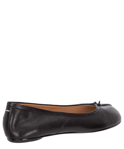 Shop Maison Margiela Tabi Ballet Flats In Black