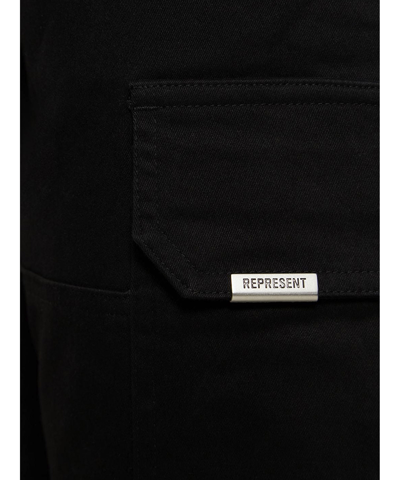 Shop Represent Trousers In Black