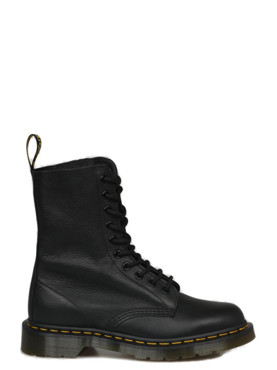 Shop Dr. Martens' Dr. Martens 1490 Combat Boots In Black