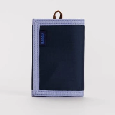 Shop Baggu Nylon Wallet In Blue