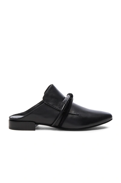 Shop 3.1 Phillip Lim / フィリップ リム Leather Louie Mules In Black