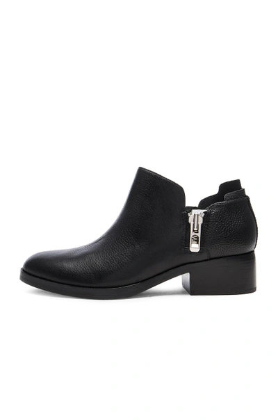 Shop 3.1 Phillip Lim / フィリップ リム Leather Alexa Ankle Booties In Black