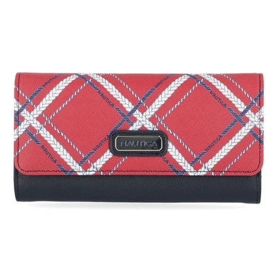Shop Nautica Money Manager Rope Wallet In Multi