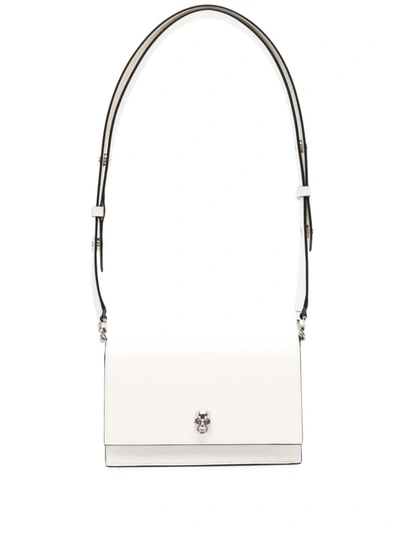 Shop Alexander Mcqueen Small Skull Bags In White