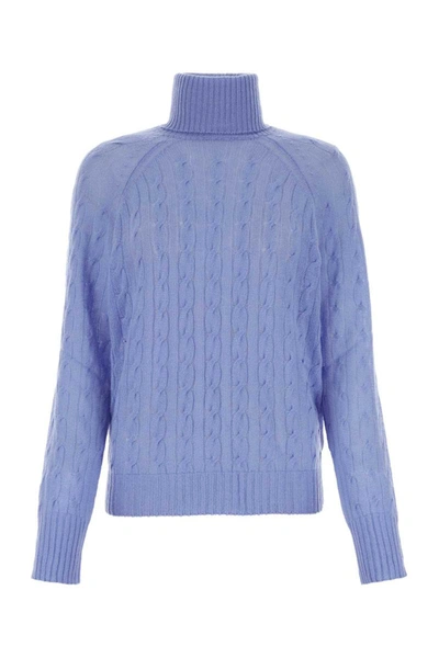 Shop Etro Knitwear In Light Blue