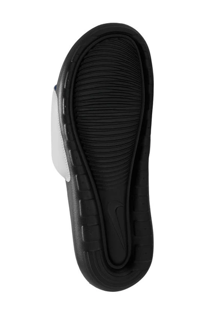 Shop Nike Victori One Sport Slide In Light Smoke Grey/ Black