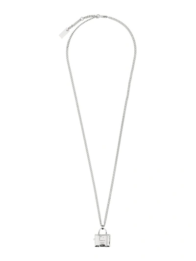 Marc Jacobs The Tote Bag Silver Necklace