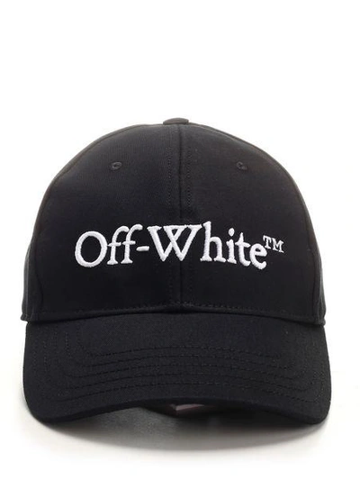 Shop Off-white Caps & Hats In Black Whit