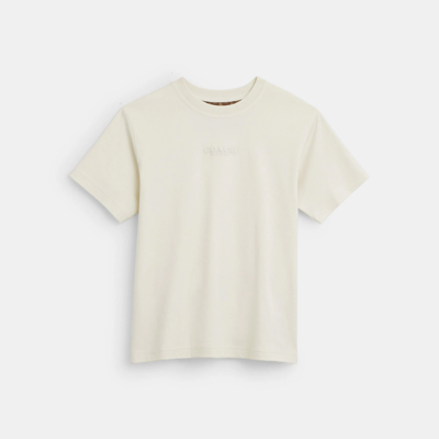 Coach Signature Top In Beige