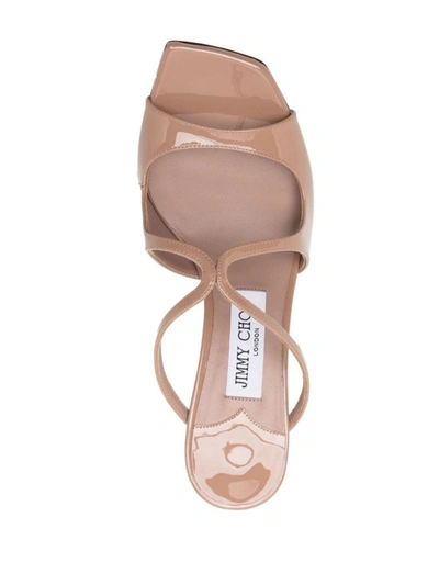 Shop Jimmy Choo Sandals In Balletpink