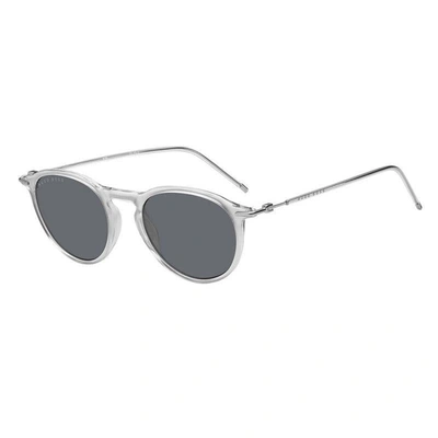 Shop Hugo Boss Sunglasses In Silver