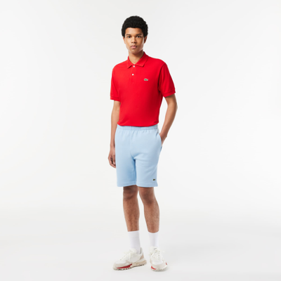 Shop Lacoste Men's Fleece Shorts - 4xl - 9 In Blue