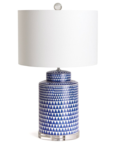 Shop Napa Home & Garden Delta Lamp In Blue