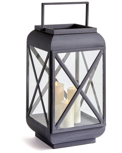 Shop Napa Home & Garden Terrazza Outdoor Lantern Medium In Grey