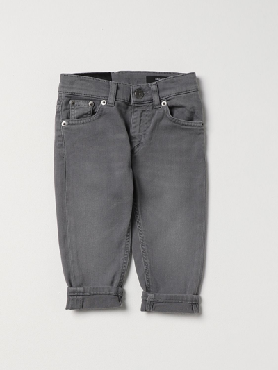 Shop Dondup Jeans In Stretch Denim In Grey