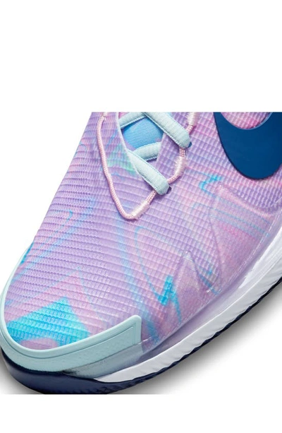 Shop Nike Court Air Zoom Vapor Pro Tennis Shoe In Glacier Blue